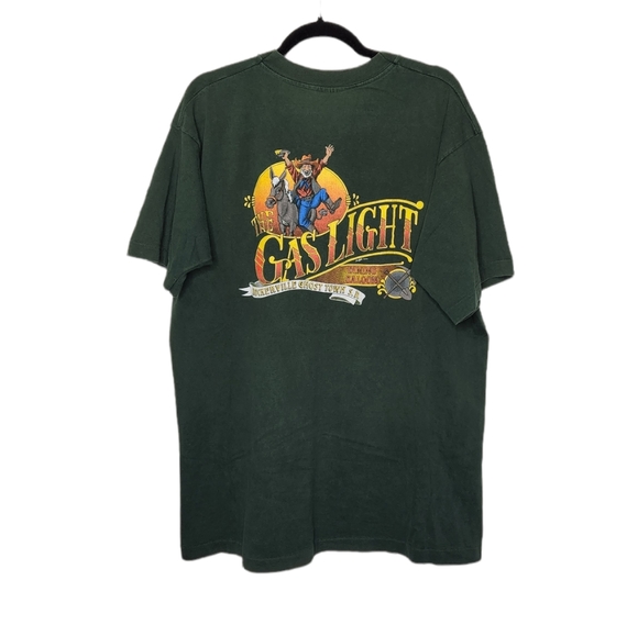 Vintage Other - Vintage Gaslight Saloon South Dakota Single Stitch Double Sided Faded Shirt TOp